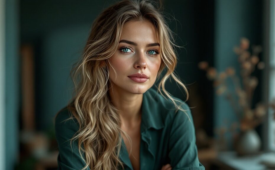 Blond žena v tmavě zelené košili se zkříženýma rukama, proč ti lidé nevěří, když mluvíš pravdu