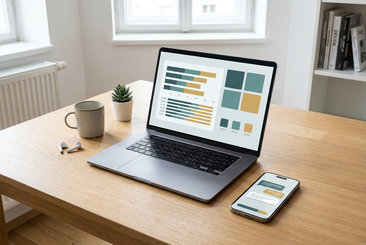 Dashboard se segmentací databáze a KPI